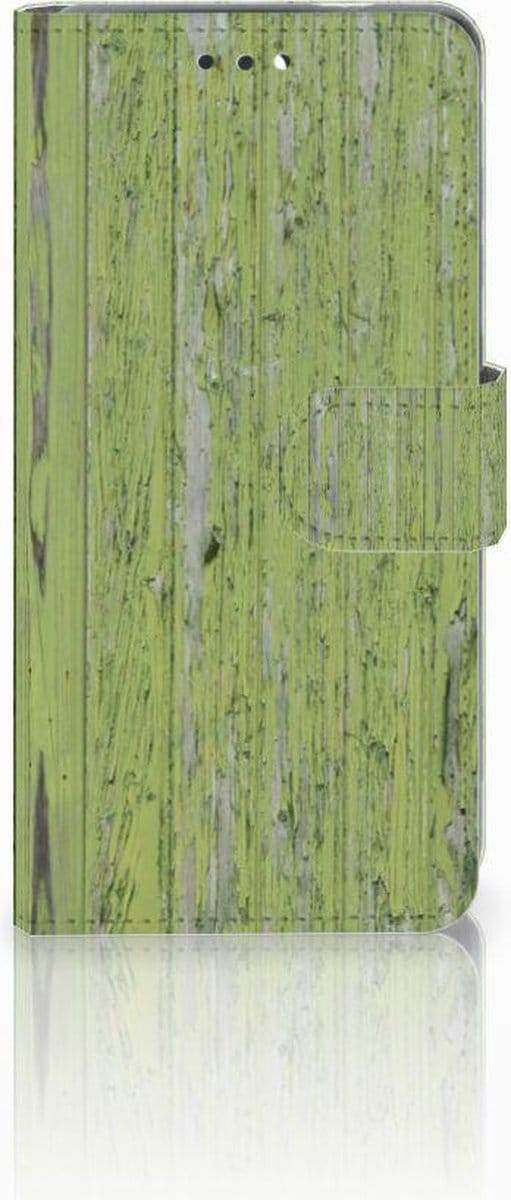 Nokia 3.1 (2018) Book Style Case Green Wood