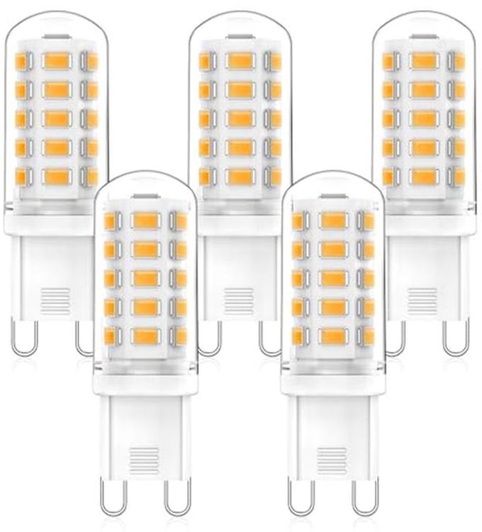 G9 LED Lamp 3W Warm Wit 3000K - Pack van 5