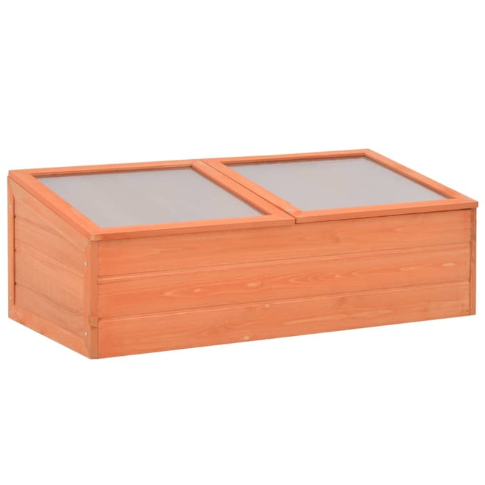 vidaXL - Tuinkas - 100x50x34 - cm - hout