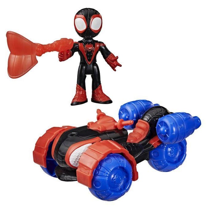 Marvel Spidey And His Amazing Friends 3" Miles Techno Racer Vehicle