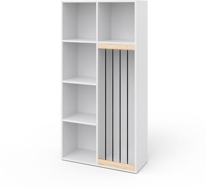 Vicco Marvin Kinderboekenkast – 72 x 143 cm Wit