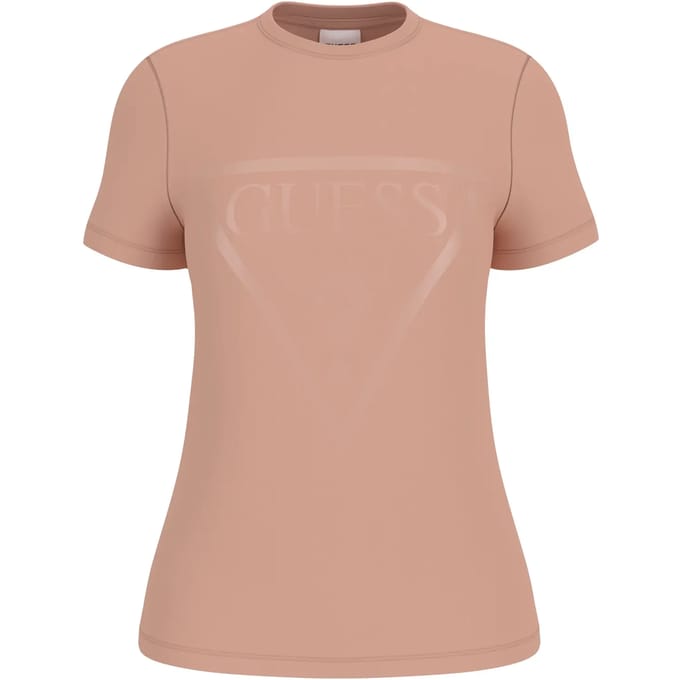 Dames-T-shirt met ronde hals Guess Adele