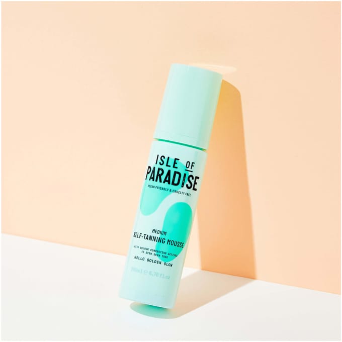 Isle of Paradise Zelfbruiningsmousse - Medium 200 ml