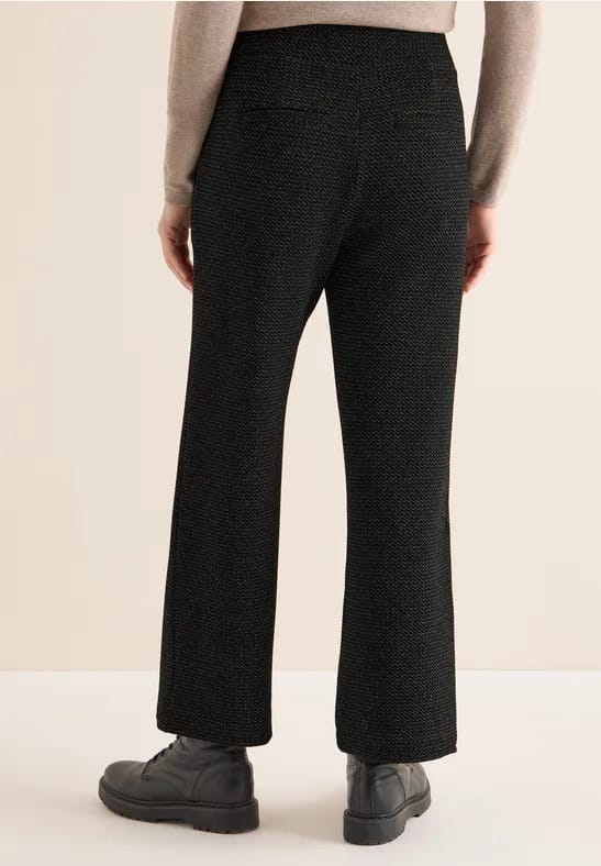 Glinsterende 7/8 broek Wide Legs