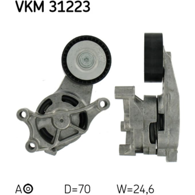 Spanpoelie, V-riem SKF VKM 31223