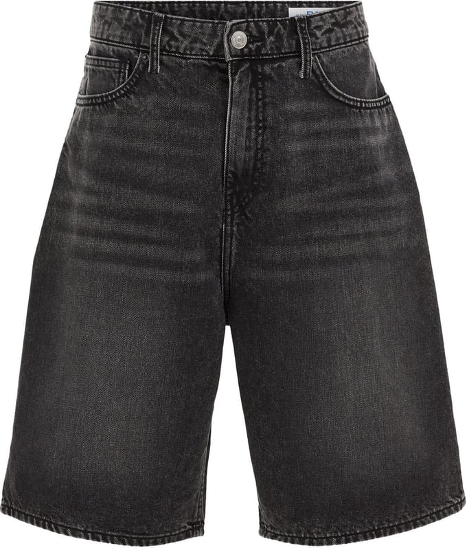 WE Fashion Heren loose fit denim short
