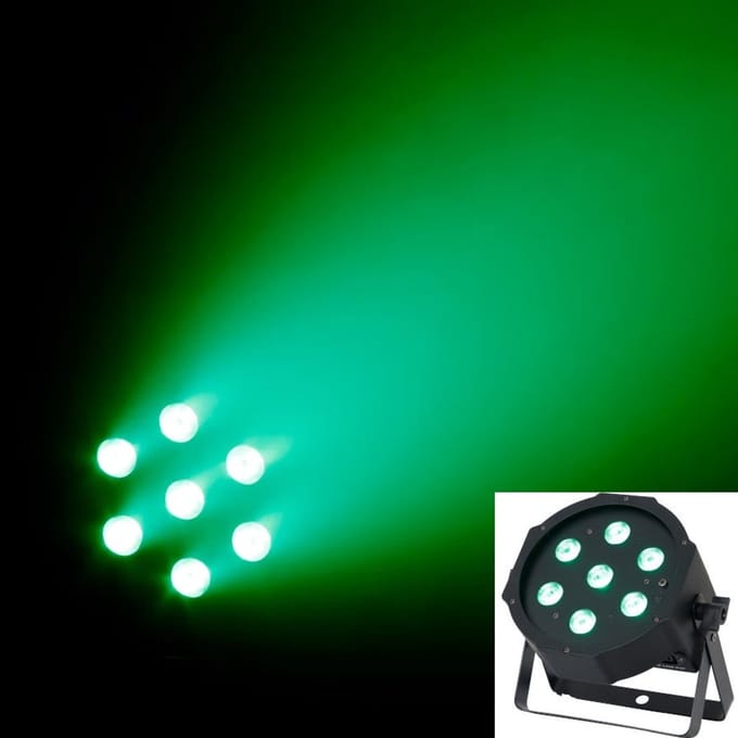 RGB LED-spot - Ayra ComPar 20 - Multikleur