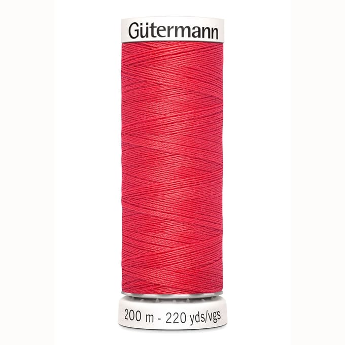Gütermann Alles Naaigaren, Rood  Nr. 016, 200 meter, Per stuk.