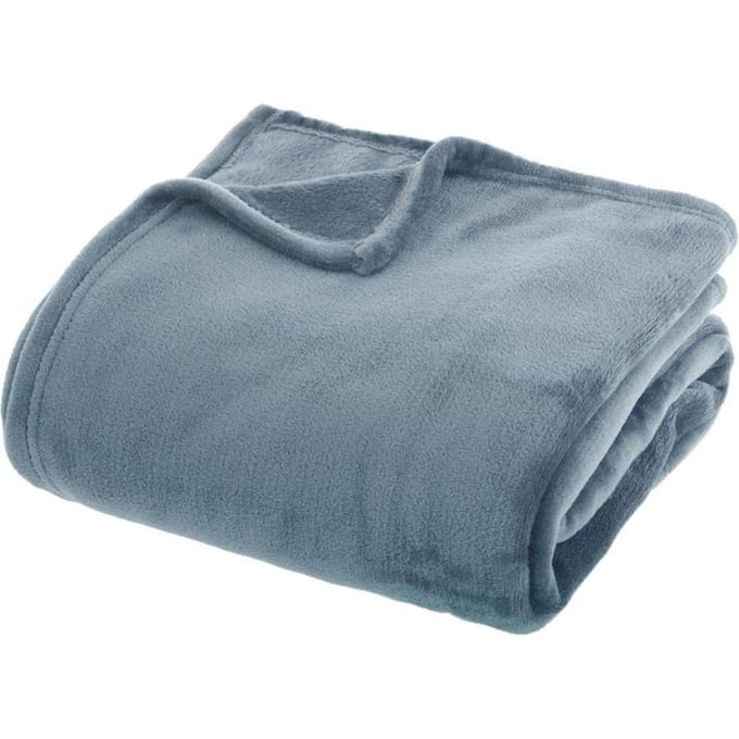 Eazy Living Plaid Flanelle 180 cm x 230 cm Blauw