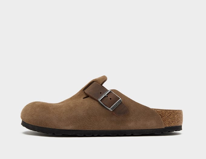 Birkenstock Boston, bruin