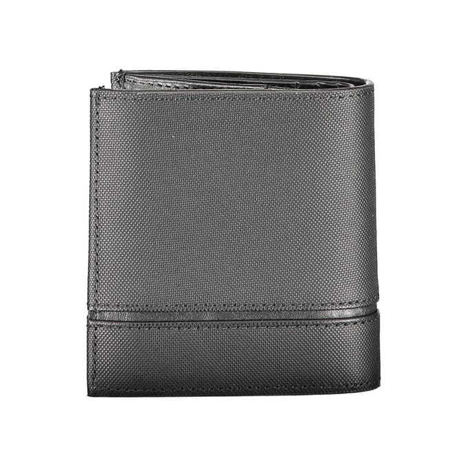 Calvin Klein Zwarte Leren Portemonnee