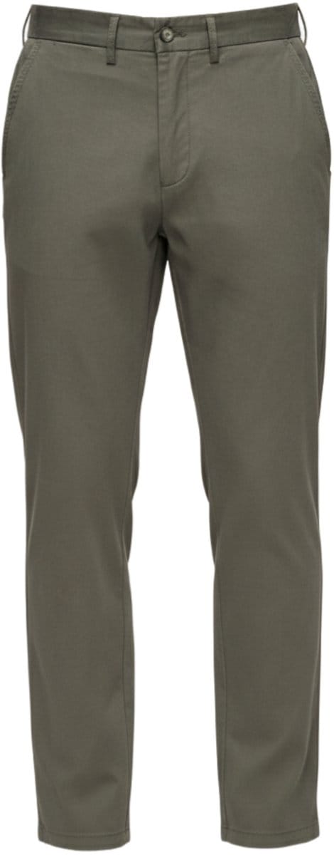 OMBRE Broek - Regular Fit - Katoen - Knopen Kaki M