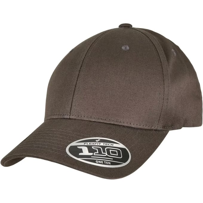 Urban Classics - Flexfit 110 Organic Cap darkgrey Flexfit pet - Grijs