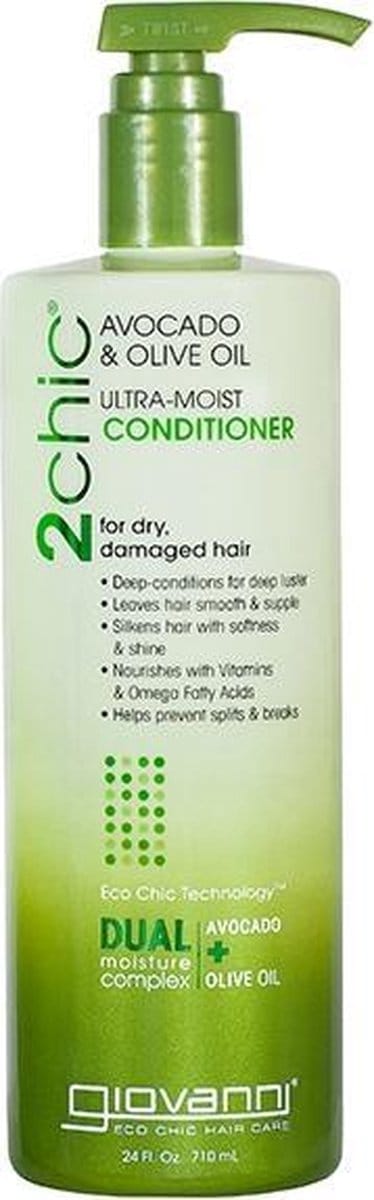 Giovanni Cosmetics - 2chic - Ultra-Moist Conditioner with Avocado & Olive Oil - 710 ml