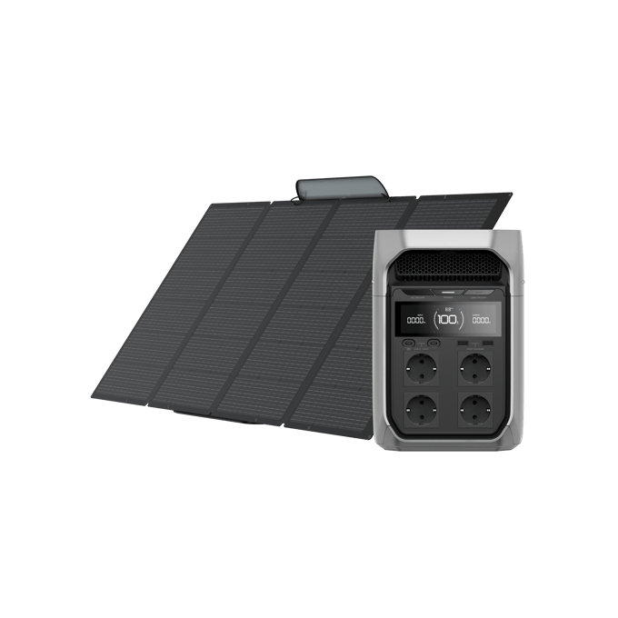 EcoFlow DELTA 3 Series Solar Generator (PV400W)