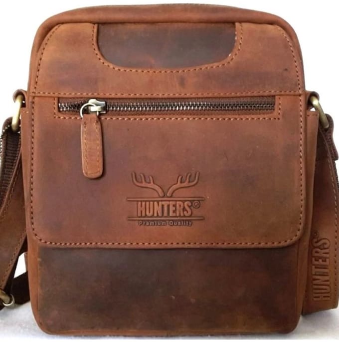 Hunters crossbody tas van Buffelleer - Klein formaat - Unisex - (bxhxd) ca. 17cm x 21cm x 8cm