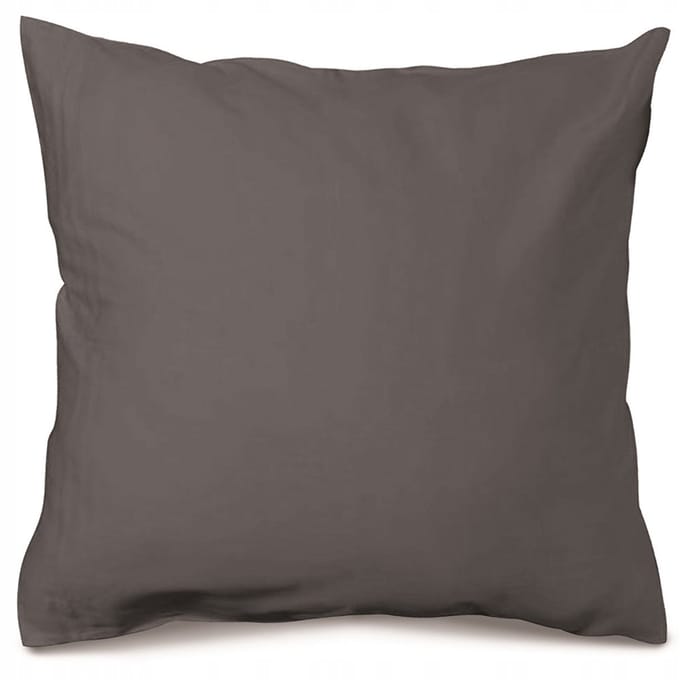 Satijnen Kussensloop 40x40 cm Grijs - Comfortabel en Stijlvol