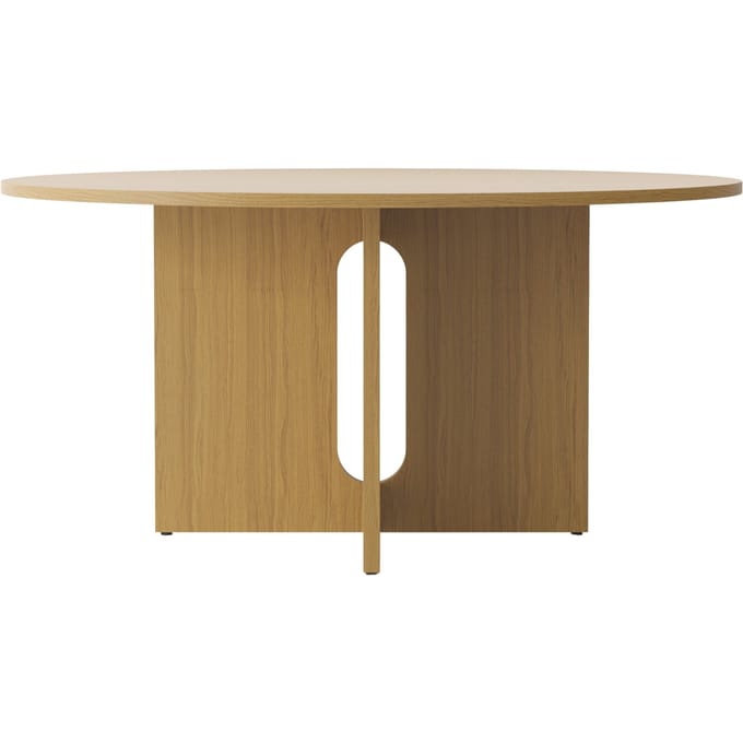 Audo Androgyne eettafel rond - eiken, natuur - eiken, natuur - Ø 150 cm