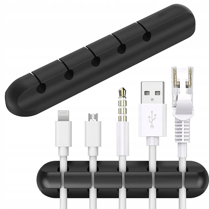 Hangzhou A Link Star Technology Co. Ltd. - Kabelorganizer - 5 Houders - Zelfklevend - Zwart