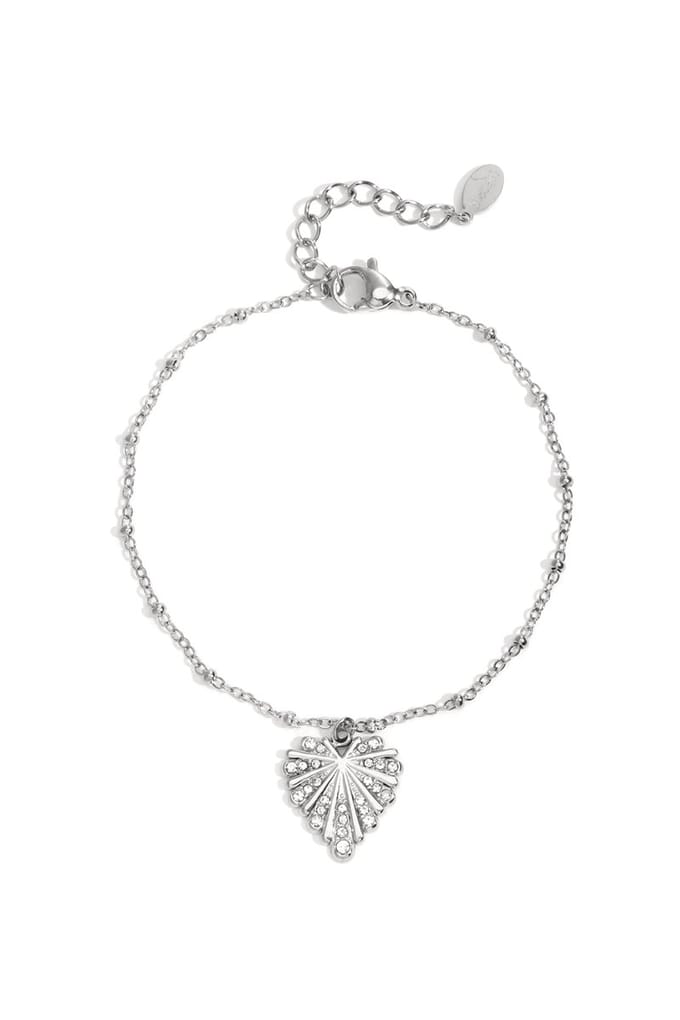 Mooie Dames Armband Hart - Verkleurt niet - Cadeau - Goudlief