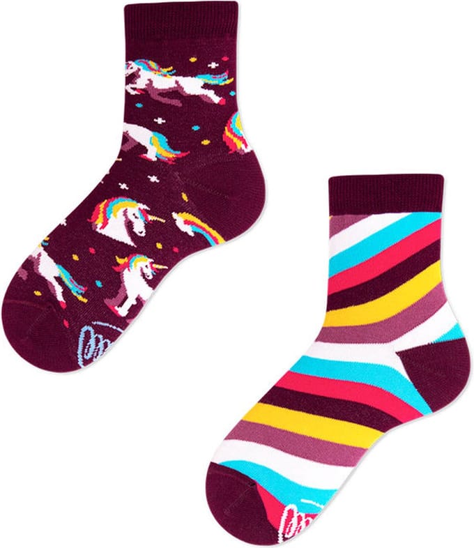Many Mornings kids sokken the unicorn multi