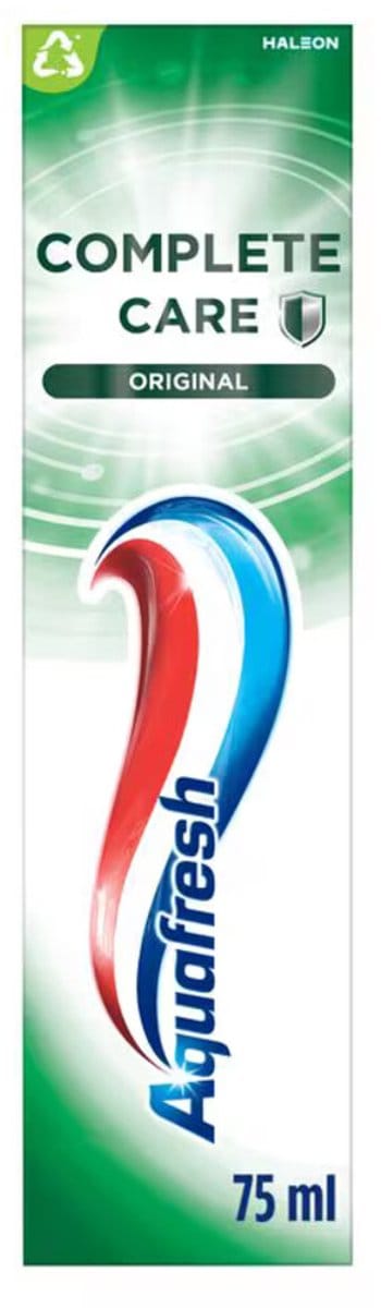 Aquafresh - Tandpasta Complete Care Original - 3 x 75 ml - Voordeelverpakking