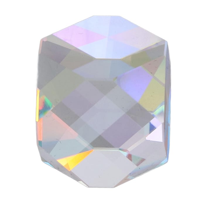 Prisme Cube de Couleur 9.8x9.8x9.8in Dispersion RGB Couleur Cristal Facetté Prisme Optique pour la Physique