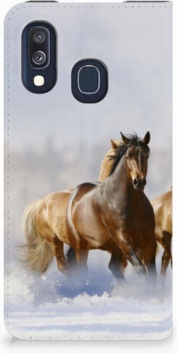 Samsung Galaxy A40 Hoesje maken Paarden