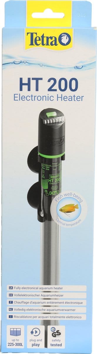 Tetra Onderwatercombinatie HT 200 Electronic Heater - Aquarium Verwarmingselement - 200 W