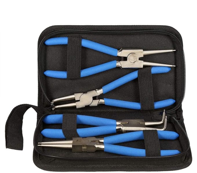 Dailygoods- Borgveertangen Set van 4 - Rechte/Buigtangen - Gehard