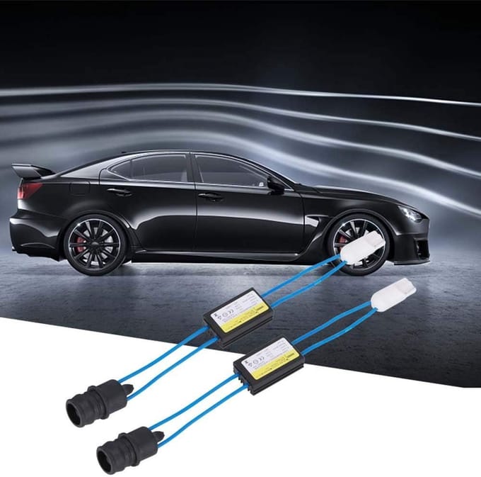 LED Decoder Adapter - Fout Canceller - Dashboard Meldingen - Canbus Compatibel - 20x5x1 cm - Zwart