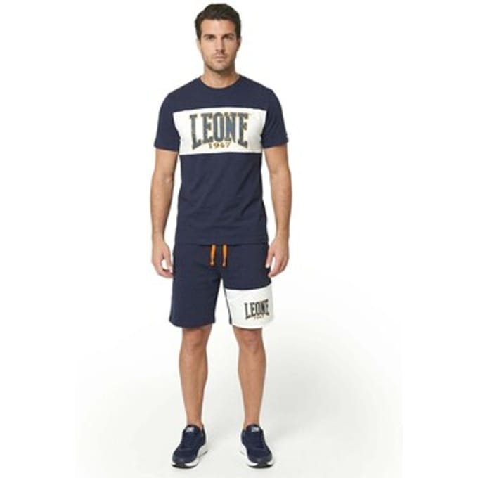 Setjes Leone 1947 Man Set T-Shirt + Bermuda New Era
