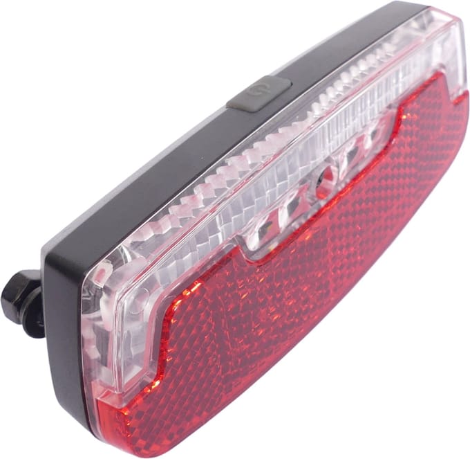 Dragerachterlicht Edge Safe 80mm Batterij