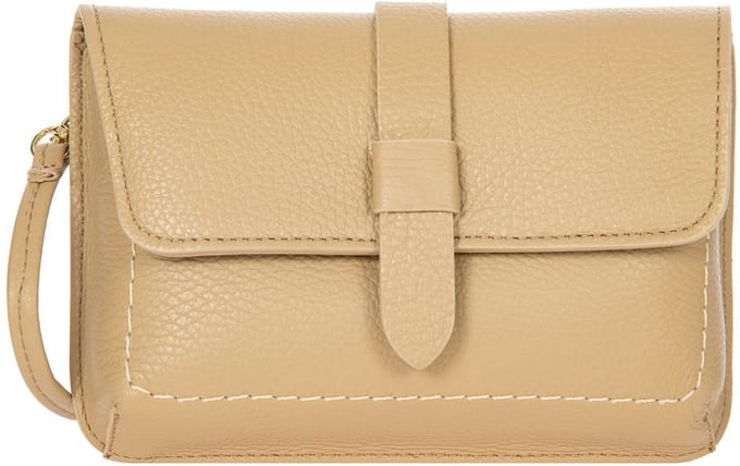 Bric's Gondola Garofano Schoudertas Leer 19.5 cm - Dames - havanna