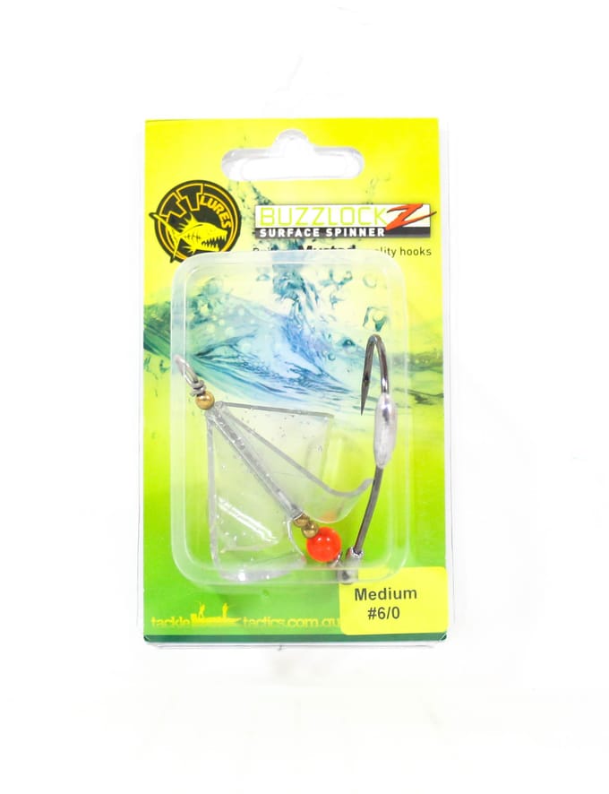 Tackle Tactics TT Buzzlockz Moyen 6/0 1/paquet (6153) yellow