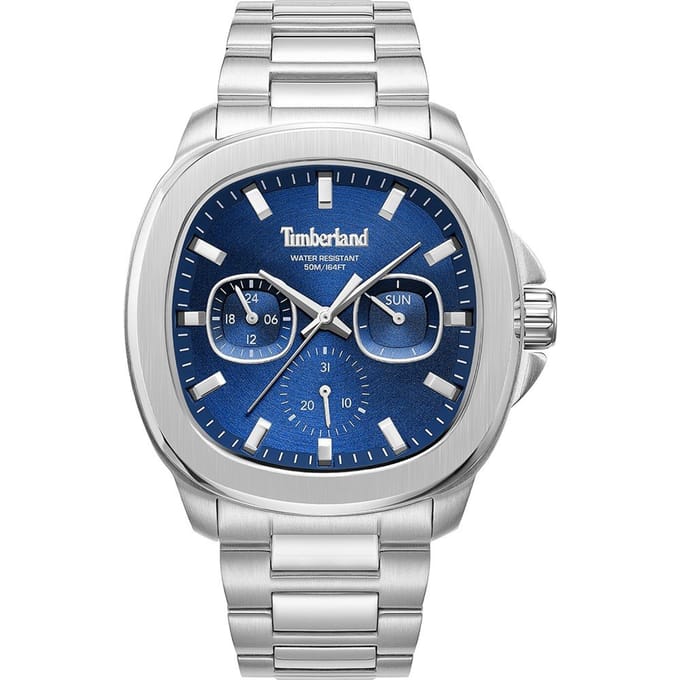 Timberland TDWGK0083602 - Horloge - Roestvrij staal - Zilver - 50 mm