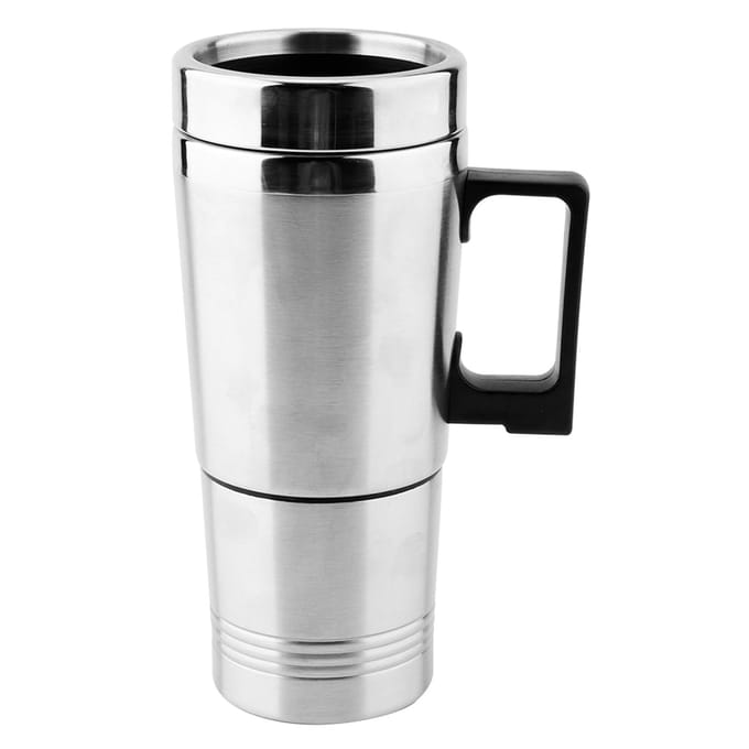 350 ml 150 ml roestvrijstalen auto elektrische waterkoker koffie thee thermos water verwarmingsbeker 12V wit