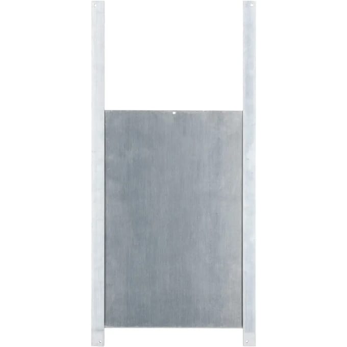 Kerbl Kippenschuifdeur 22 x 33 cm, aluminium, complete montageset