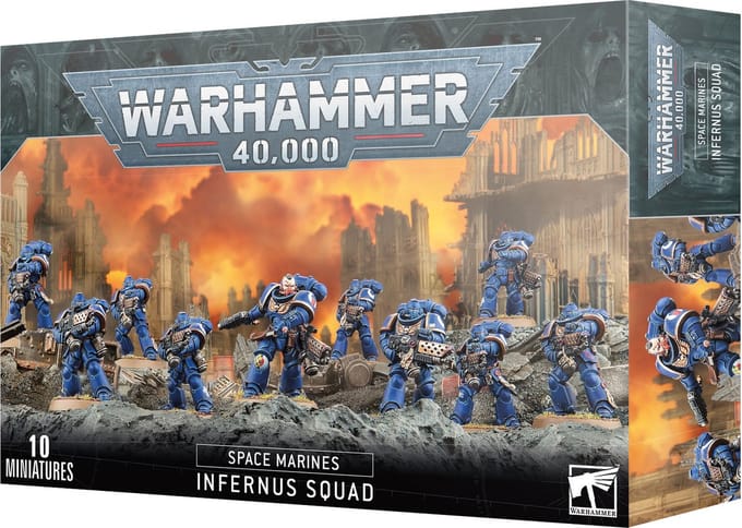 Figurine Games Workshop Warhammer 40k - Space Marines Escouade Infernus