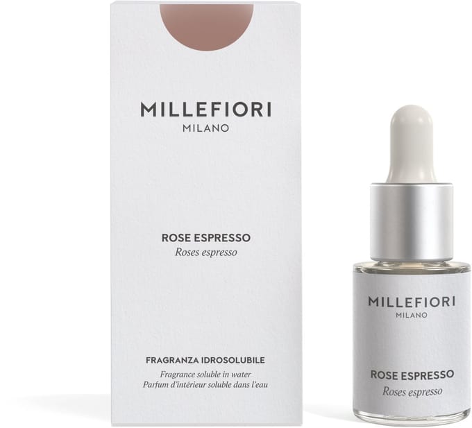 Millefiori Milano - Geurolie voor Aroma Diffuser 15 ml - Rose Espresso - Geurverspreider