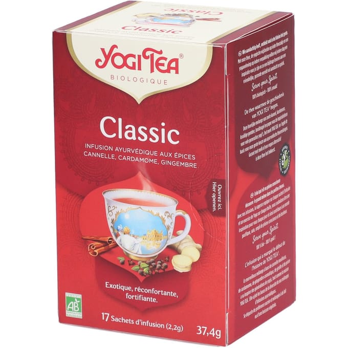 YogiTea Biologische Classic Cinnamon Spicy NL-Bio-1