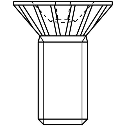 AEG Schroef kookplaatbrander 3543219020