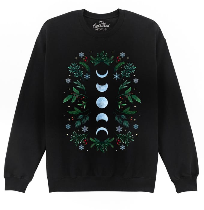 Moonlight Garden Festive The Coloured House Sweater S