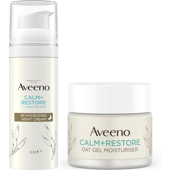 Aveeno Face Calm and Restore Intensely Nourish Day and Night Duo