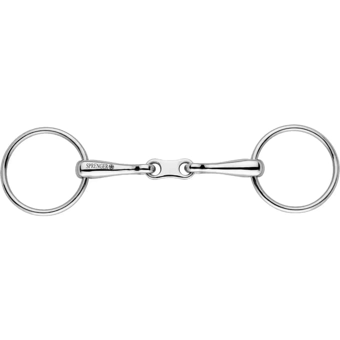 Dubbel bit voor paarden Sprenger Basic 65 mm