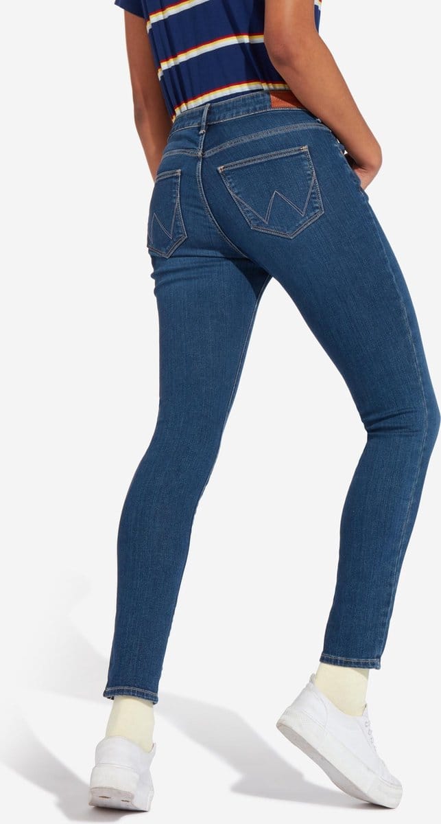 Wrangler - Maat W25 X L32 - Skinny fit Dames Jeans