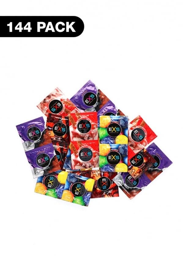 EXS Condooms - Flavoured condooms met smaakjes - 144 stuks