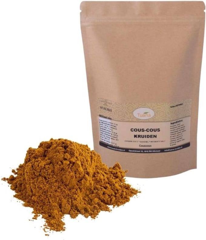 Tuana Kruiden - Couscous Kruidenmix - 1000 Gram - Tuanashop - KZ0057