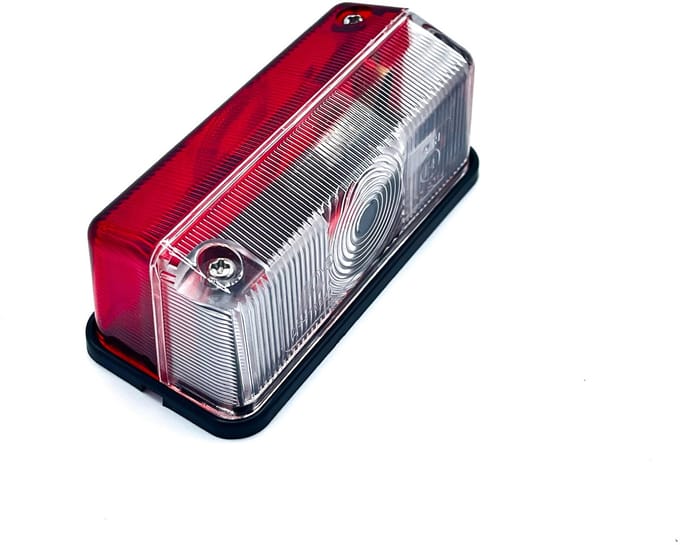 Markeringslamp Rood/Wit met E-keur