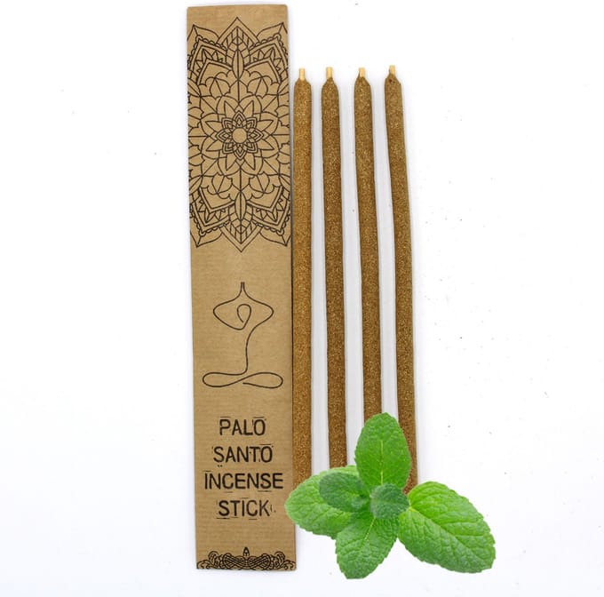 Palo Santo Grote Wierookstokjes - Munt